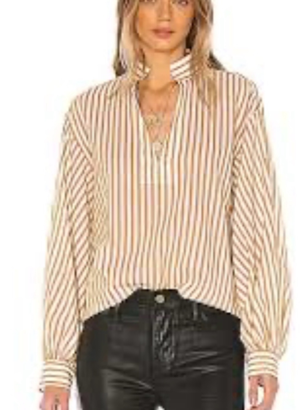 Nili Lotan Joey Top in Mustard